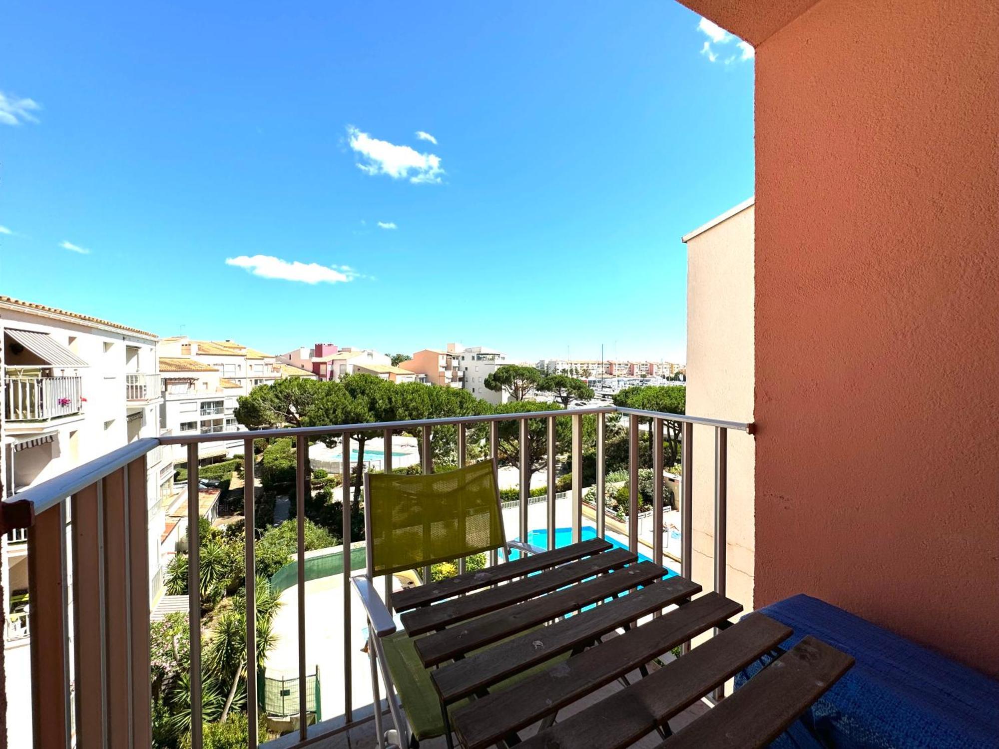 T1 Cap D'Agde Piscine Portアパートメント エクステリア 写真