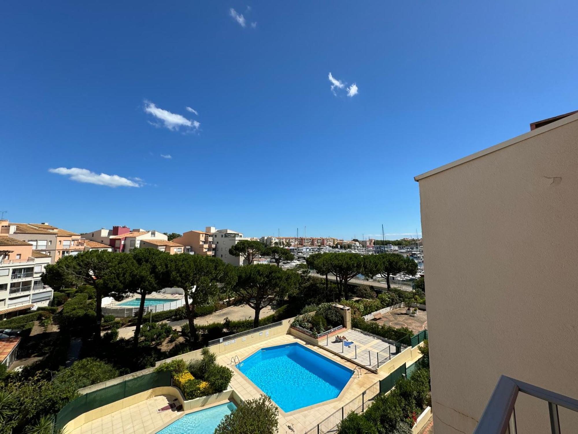 T1 Cap D'Agde Piscine Portアパートメント エクステリア 写真