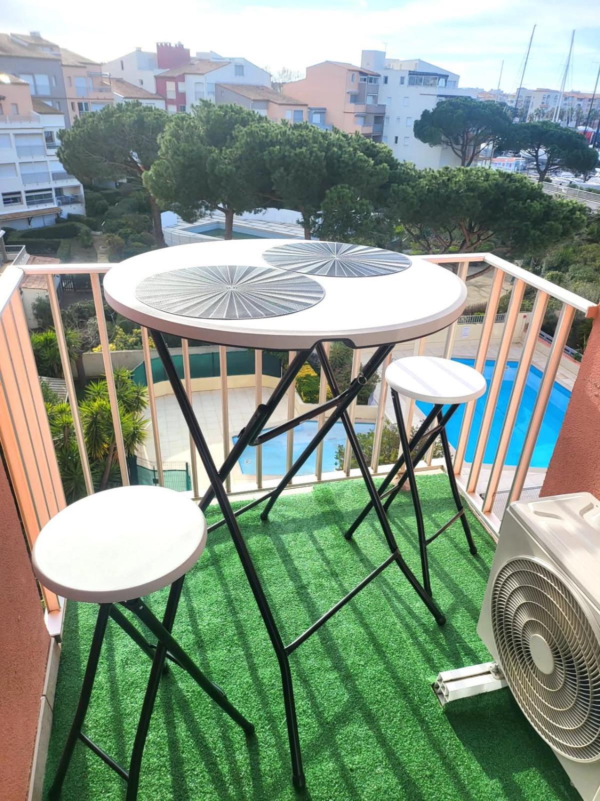 T1 Cap D'Agde Piscine Portアパートメント エクステリア 写真